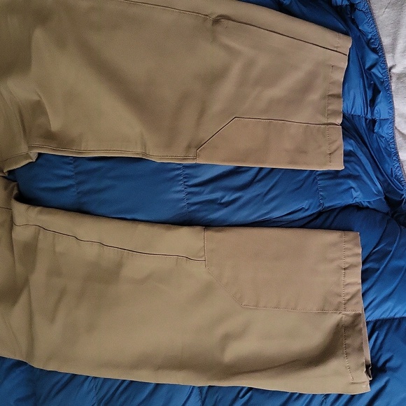 Patagonia Crestview ice climbing softshell pant mens 36 tan - Picture 4 of 16